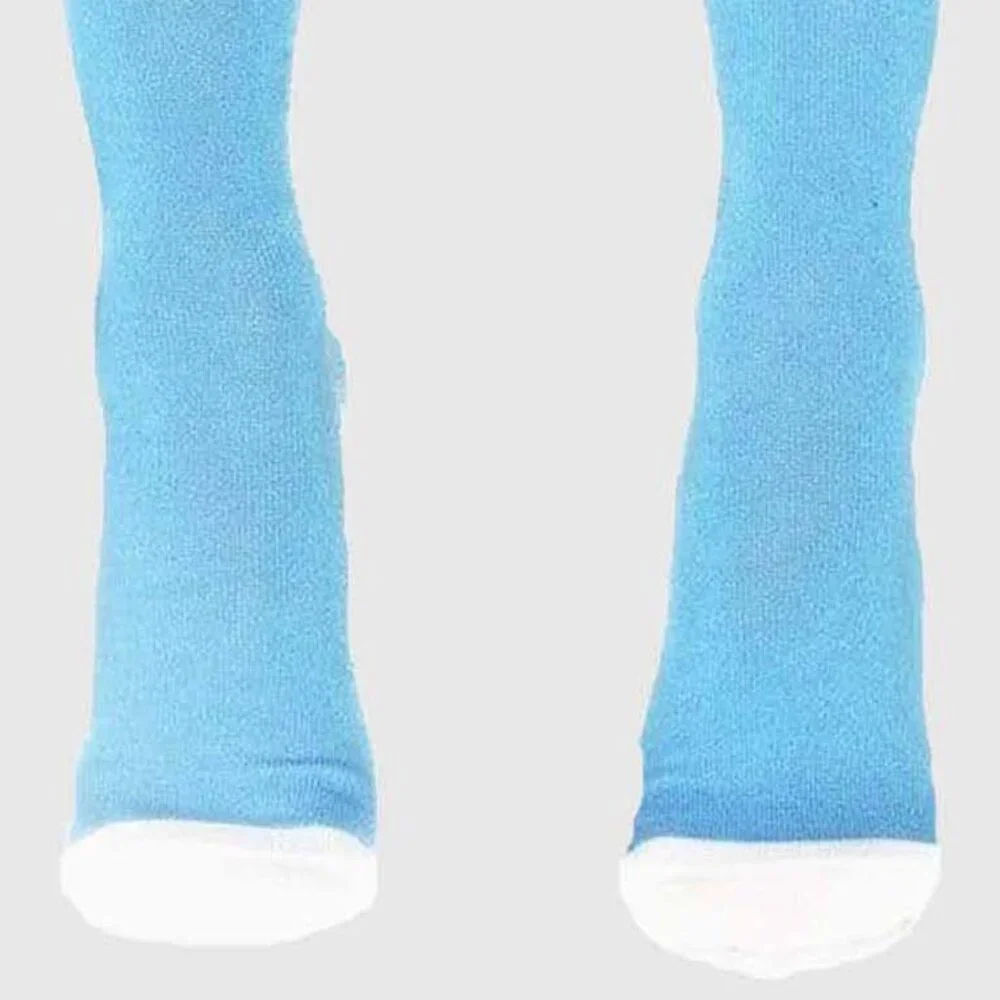 Snow Man Socks Womens One Size OS Festive Holiday Costume Hosiery